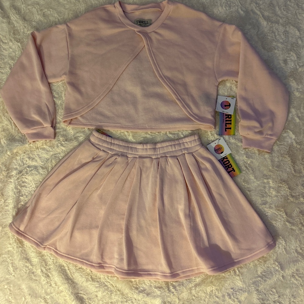Light Pink Skort Set